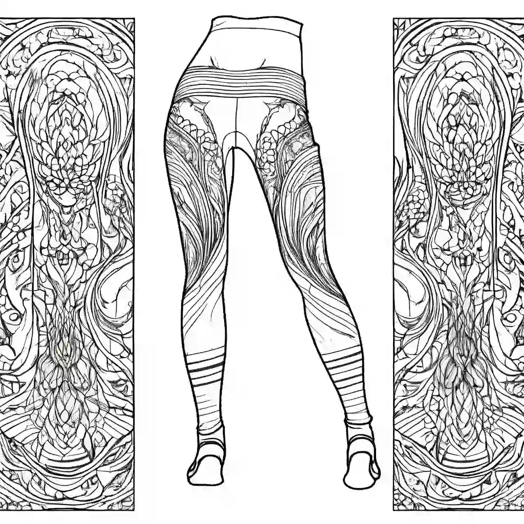 Yoga Pants coloring pages